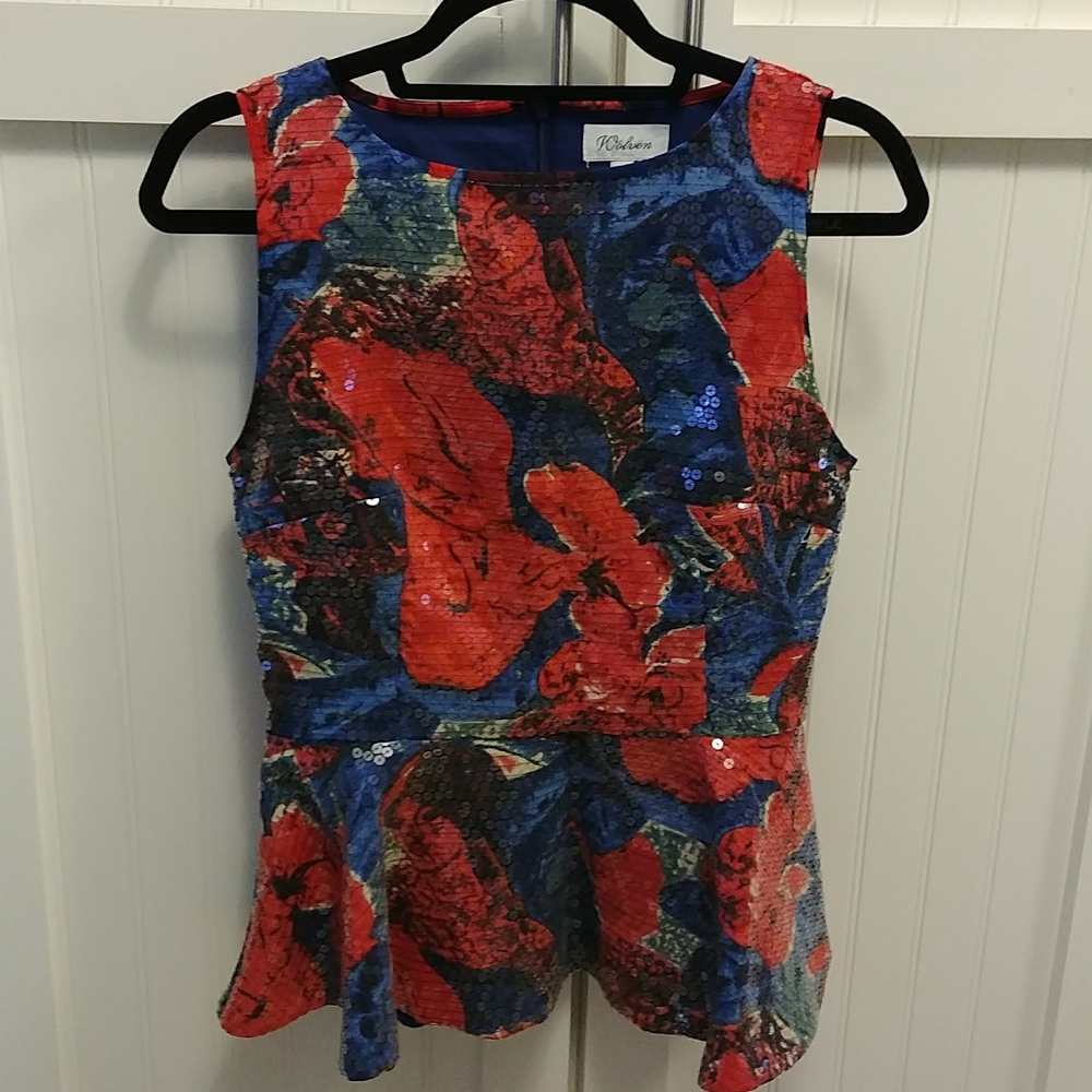 Wolven sequin blouse